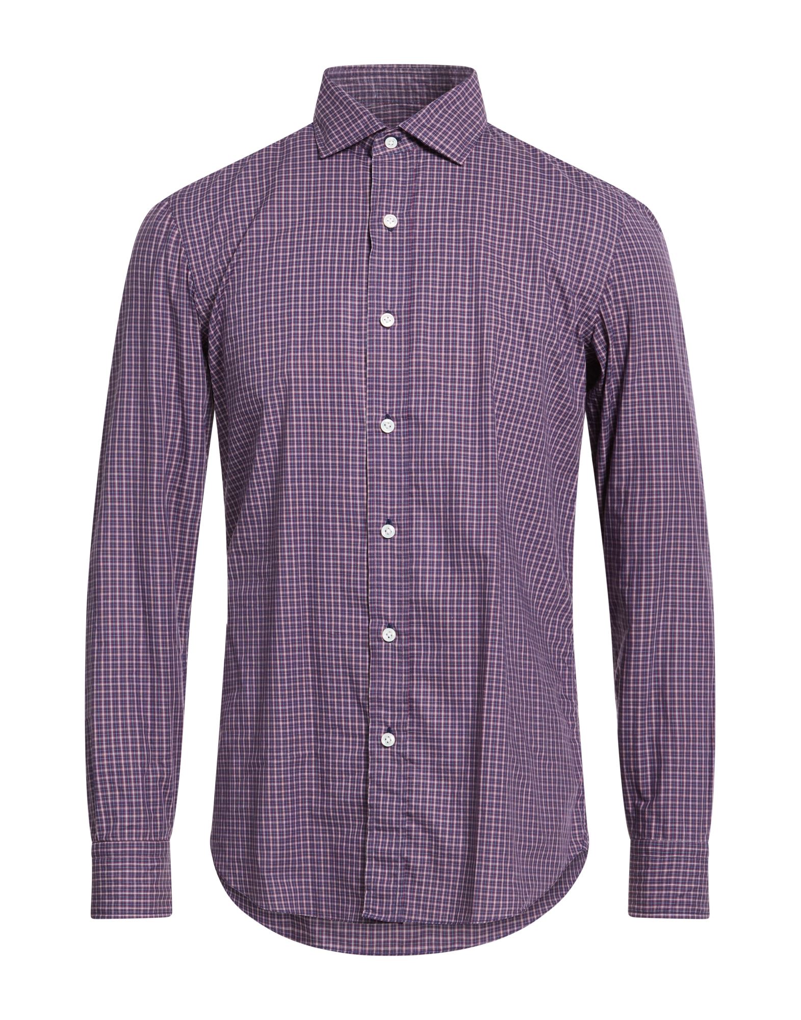 SALVATORE PICCOLO Hemd Herren Dunkelviolett von SALVATORE PICCOLO