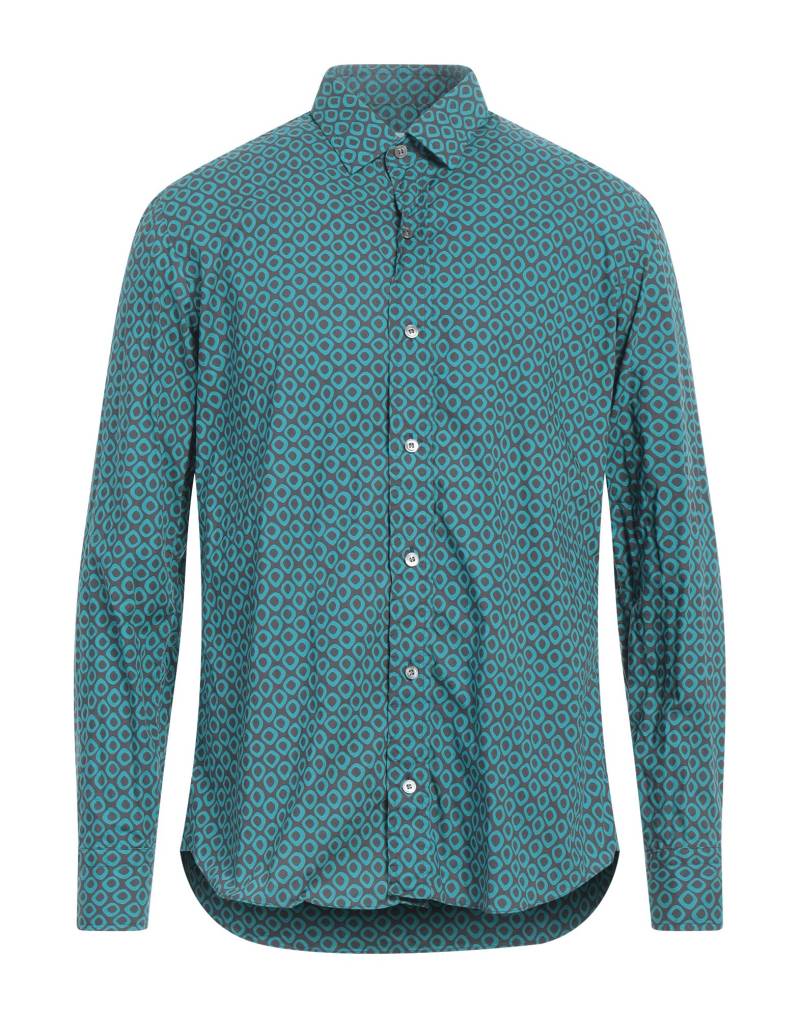 SALVATORE PICCOLO Hemd Herren Aquamarin von SALVATORE PICCOLO
