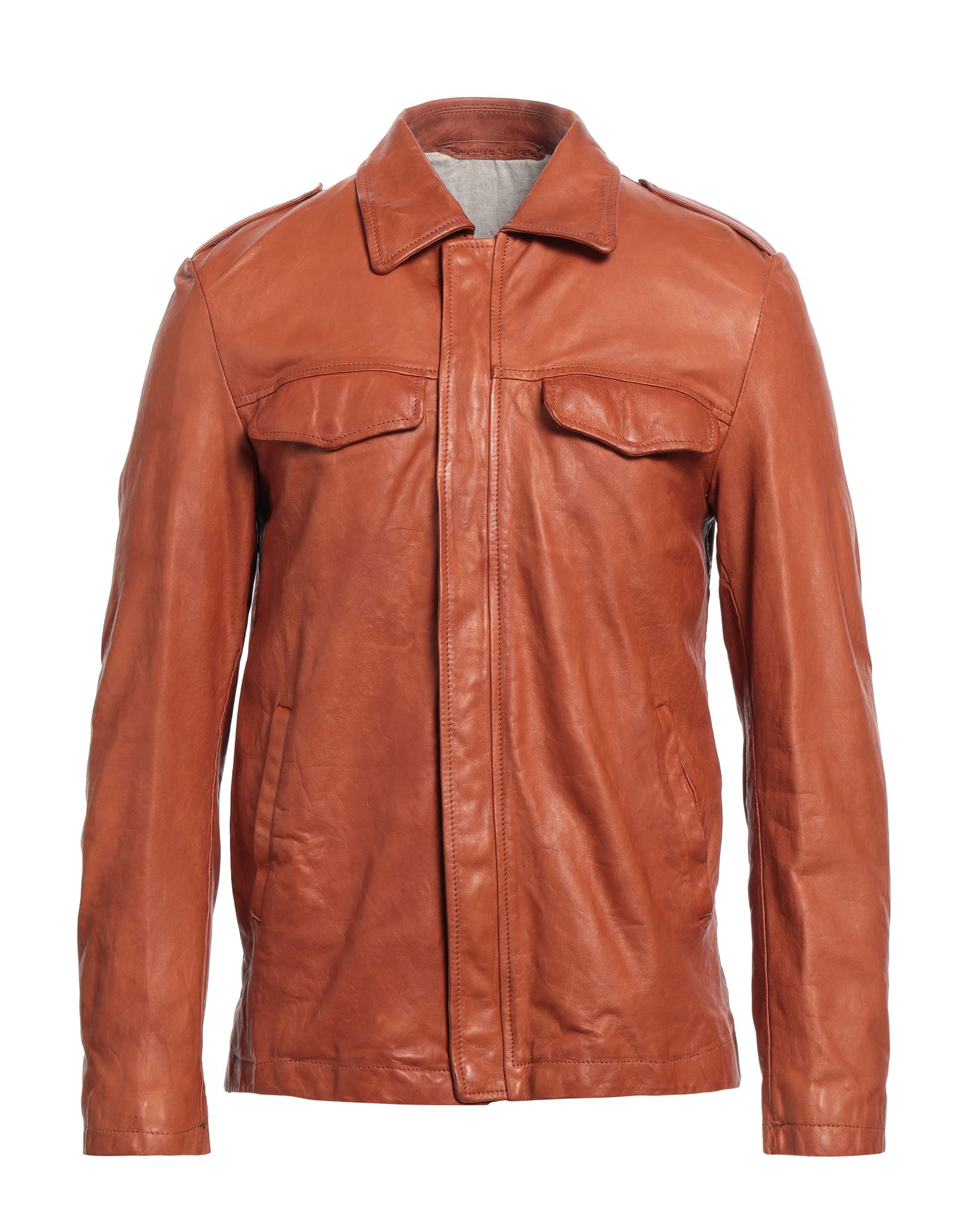 SALVATORE SANTORO Jacke & Anorak Herren Rostrot von SALVATORE SANTORO