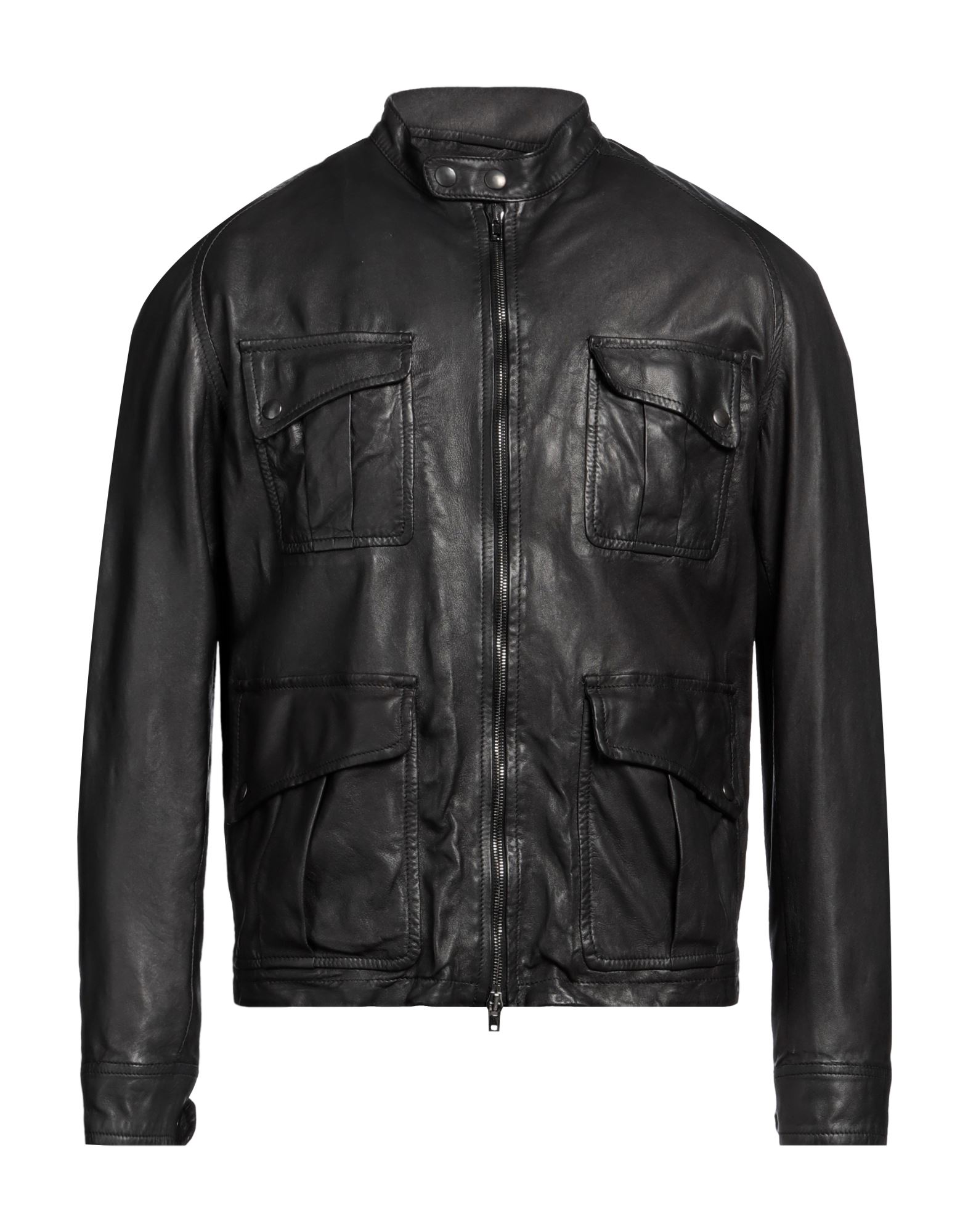 SALVATORE SANTORO Jacke & Anorak Herren Schwarz von SALVATORE SANTORO