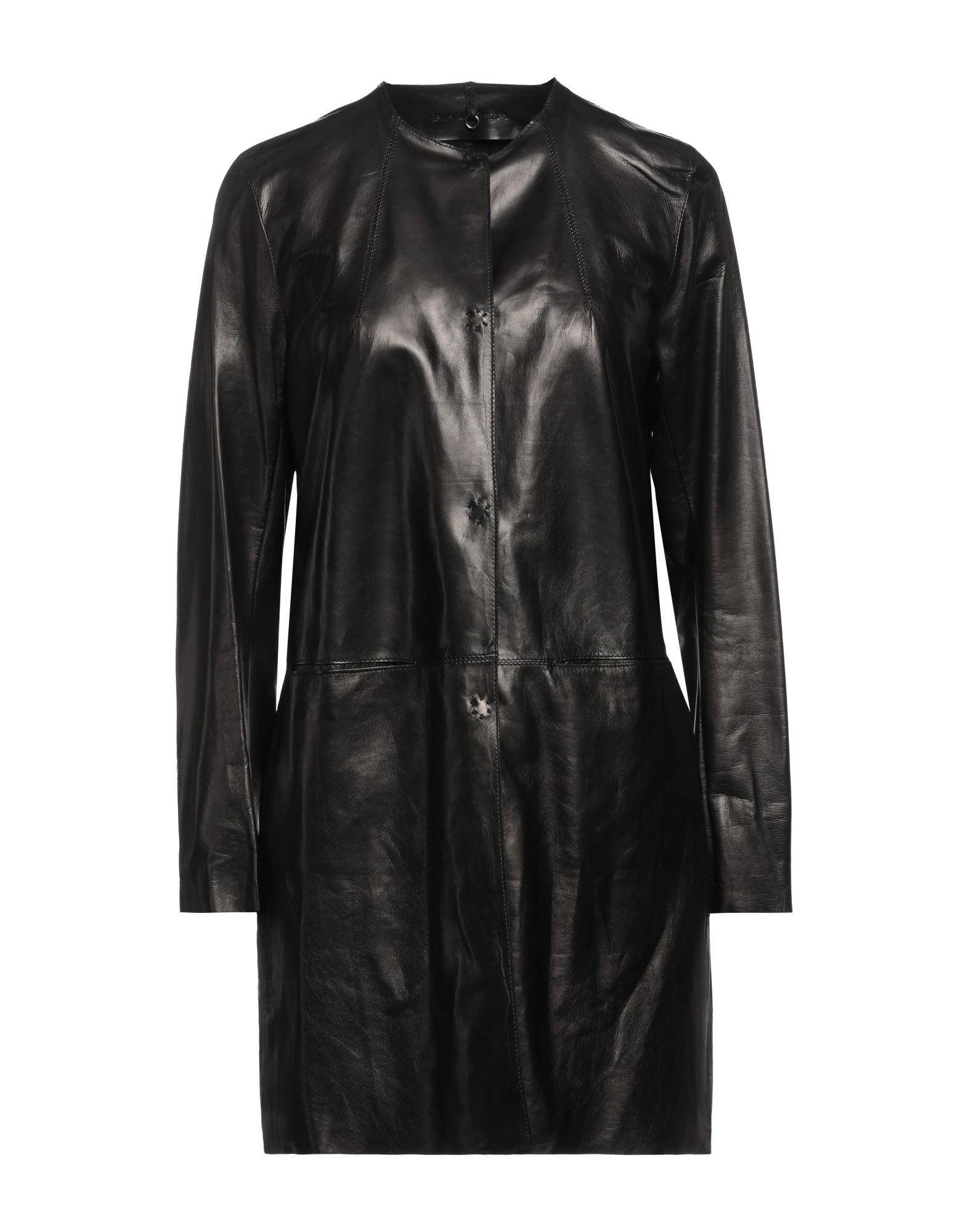 SALVATORE SANTORO Jacke, Mantel & Trenchcoat Damen Schwarz von SALVATORE SANTORO