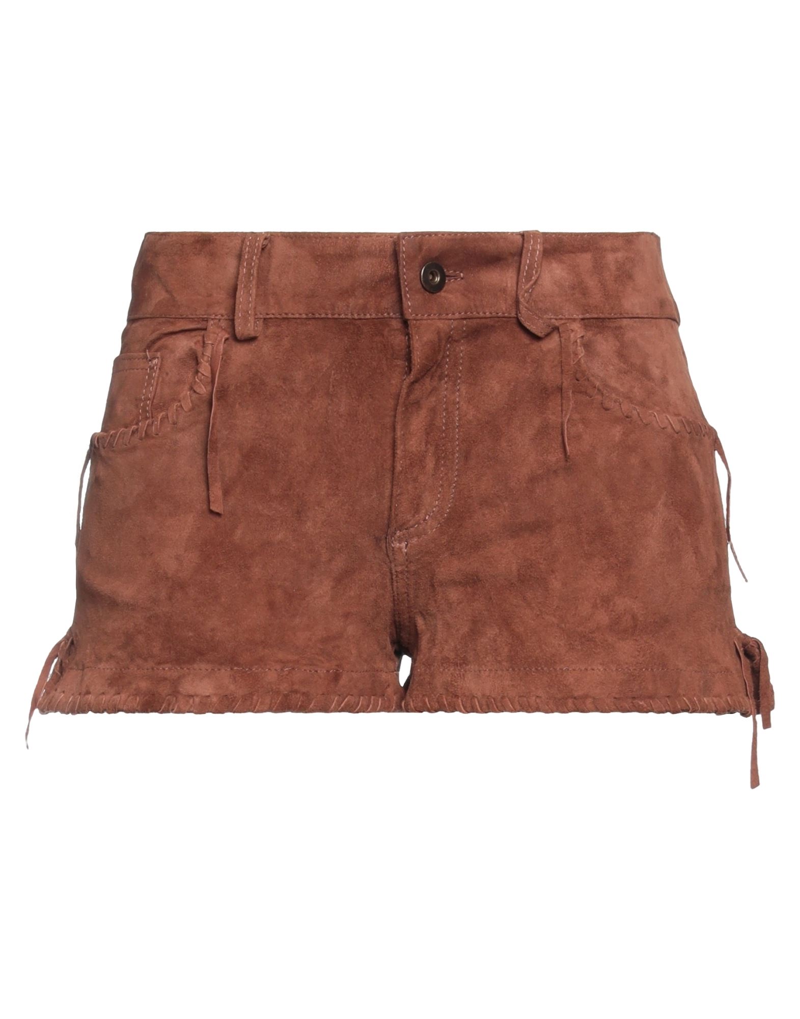 SALVATORE SANTORO Shorts & Bermudashorts Damen Lederfarben von SALVATORE SANTORO