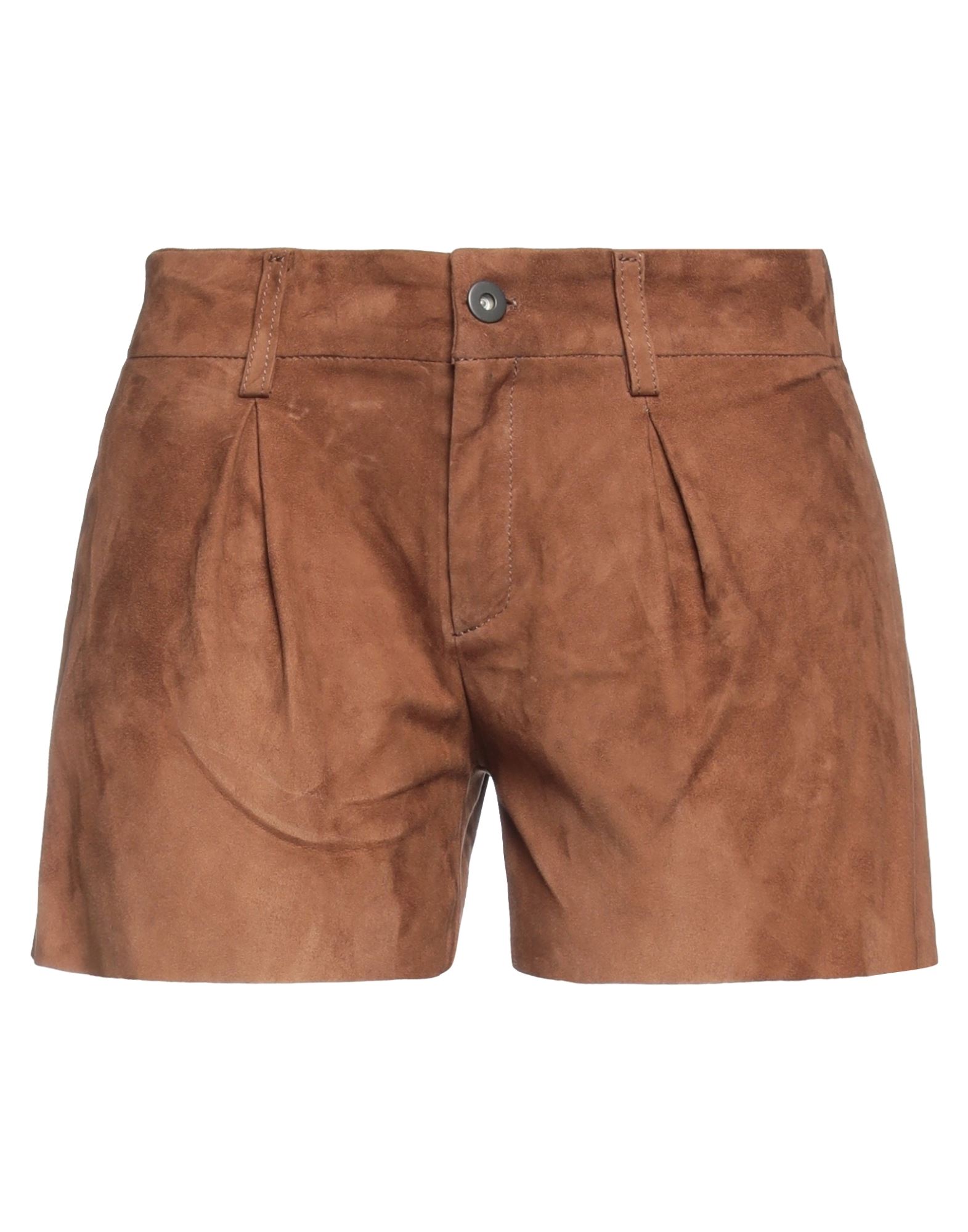 SALVATORE SANTORO Shorts & Bermudashorts Damen Lederfarben von SALVATORE SANTORO