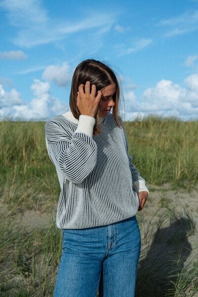 HELLA – Strickpullover aus 100% Bio-Baumwolle (GOTS) von SALZWASSER von SALZWASSER