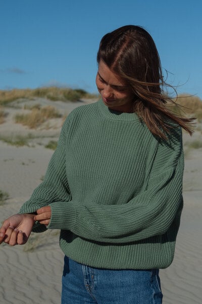 HELLA – Strickpullover aus 100% Bio-Baumwolle (GOTS) von SALZWASSER von SALZWASSER