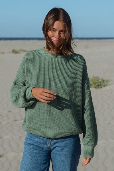 HELLA – Strickpullover aus 100% Bio-Baumwolle (GOTS) von SALZWASSER von SALZWASSER