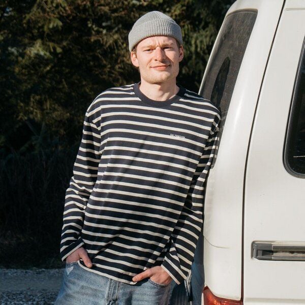 RUIVA - Longsleeve (Herren/Unisex) aus 100% Bio-Baumwolle (GOTS) von SALZWASSER von SALZWASSER