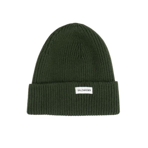 SEEMANN - Mütze aus 100% Merinowolle SALZWASSER von SALZWASSER