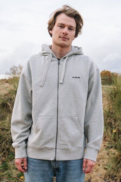 THY – Zip Hoodie Sweatjacke (Unisex) aus 100% Bio-Baumwolle (GOTS) von SALZWASSER von SALZWASSER