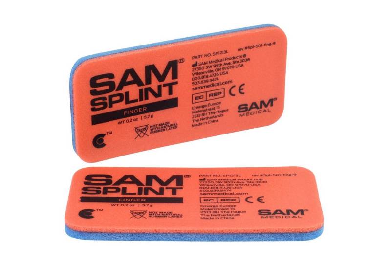 SAM Medical® Erste-Hilfe-Set SAM® SPLINT Finger 9 x 4,5 cm von SAM Medical®