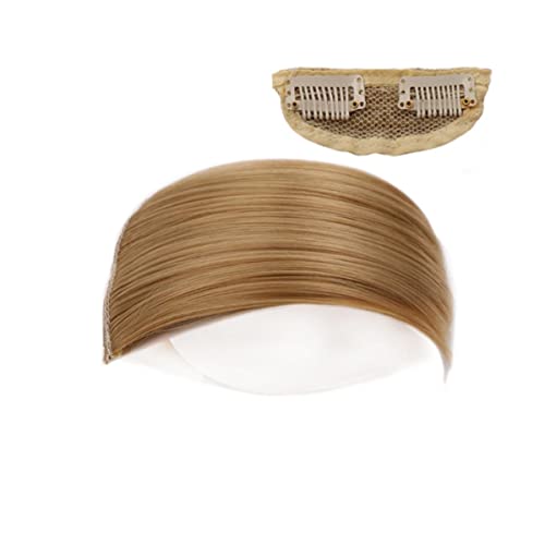 Glattes Haar, flauschiges Kissen, hohe Haarstücke, unsichtbar, natürliche Haarpolster, Clip-Perücken für Frauen, zwei Seiten, dickes Haar, AJ23-103,2 Stück von SAMCRY