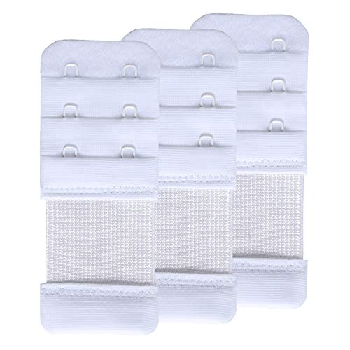 SAMGU BH Verlängerung 2 Haken Bra Extender 2 Hook Erweiterung BH Verlängerer Elastisch Gurt Komfortabel von SAMGU