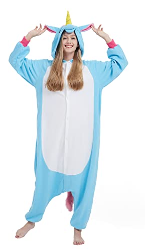SAMGU Damen Jumpsuits Onesie Tier Unisex Kigurumi Schlafanzug Cosplay Kostüm Erwachsene Pyjamas Hoodie Halloween Fasching Herren Sleepwear SAMGU Damen Jumpsuits Onesie Tier Unisex Kigurumi Schlafanzug Cosplay Kostüm Erwachsene Pyjamas Hoodie Halloween Fasching Herren Sleepwear von SAMGU