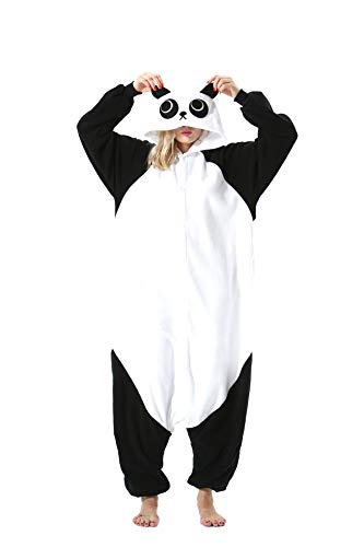 SAMGU Damen Jumpsuits Onesie Tier Unisex Kigurumi Schlafanzug Cosplay Kostüm Erwachsene Pyjamas Hoodie Halloween Fasching Herren Sleepwear von SAMGU