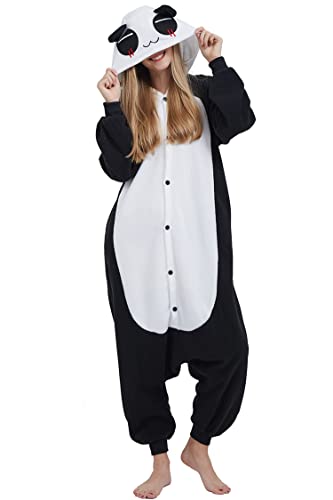 SAMGU Damen Jumpsuits Onesie Tier Unisex Kigurumi Schlafanzug Cosplay Kostüm Erwachsene Pyjamas Hoodie Halloween Fasching Herren Sleepwear von SAMGU