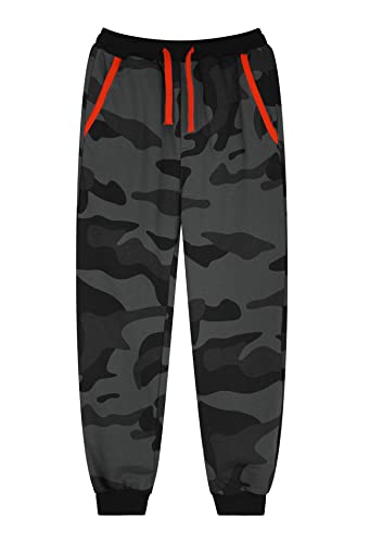 SAMGU Hosen für Jungen - Kinder Jogginghose Trainingshose Sporthose Jogger Reflektierender Sweathose Sommer Streetwear mit Baumwolle für 4-14 Jahre von SAMGU