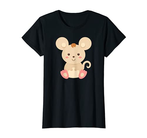 Mäuschen Babymaus Mäusebaby Baby Maus Kleinkinder Mäuse Kind T-Shirt von SAMMODA