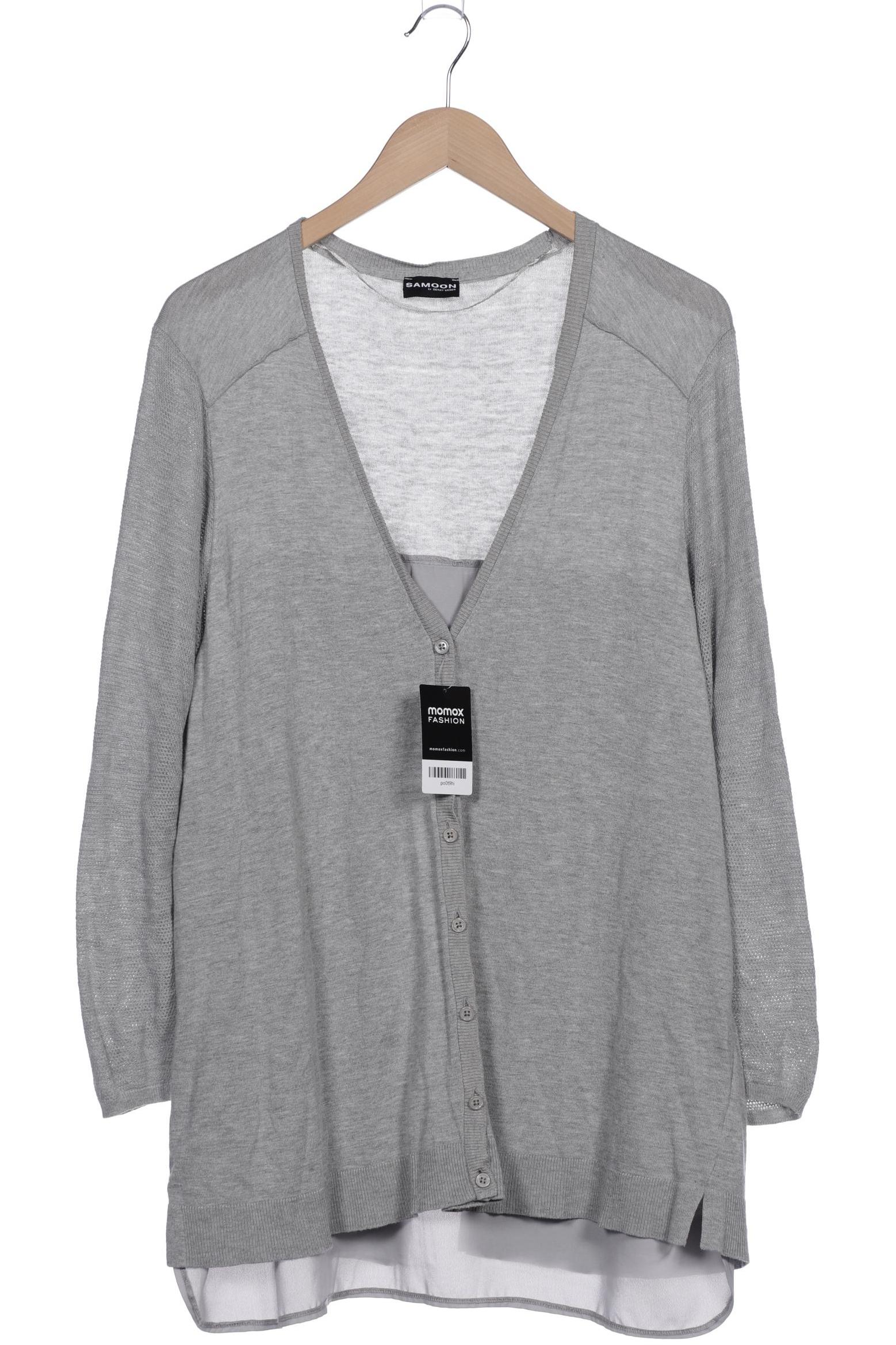 SAMOON by Gerry Weber Damen Strickjacke, grau von SAMOON by Gerry Weber