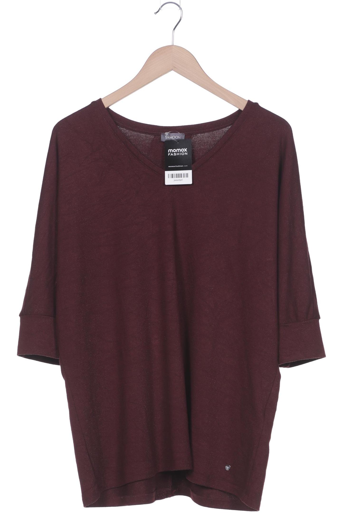 SAMOON by Gerry Weber Damen T-Shirt, bordeaux von SAMOON by Gerry Weber