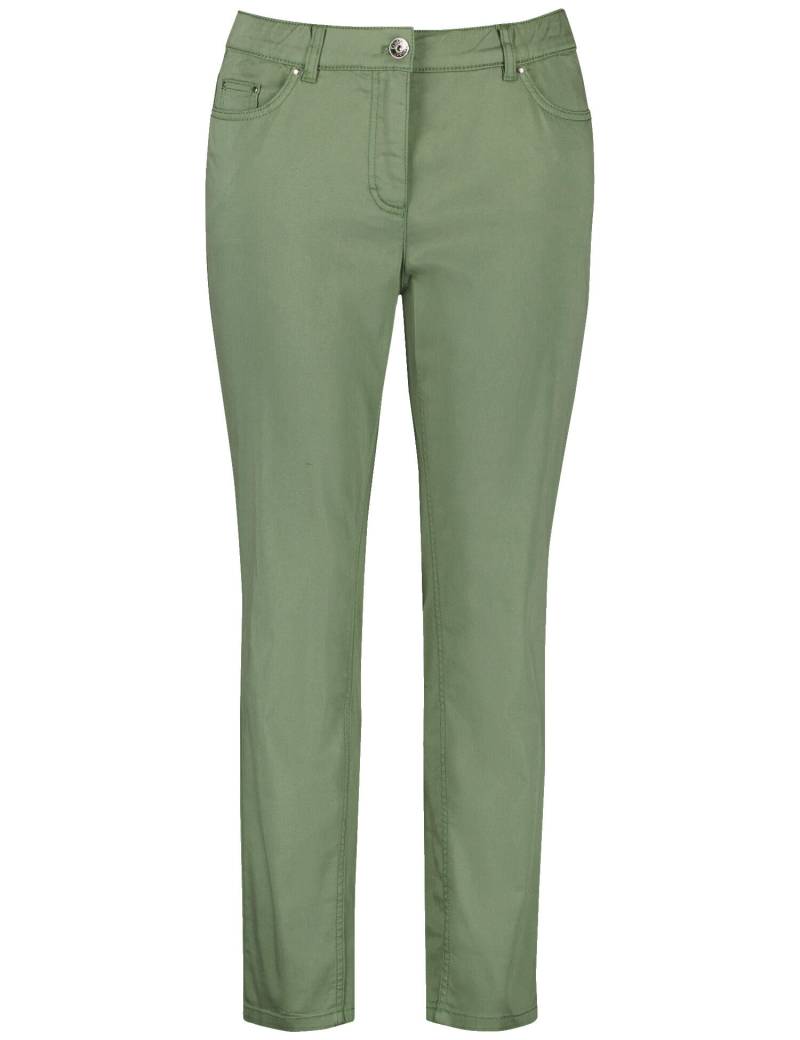 SAMOON - 5-Pocket Jeans Betty cedar green - Gr. - 52 von SAMOON