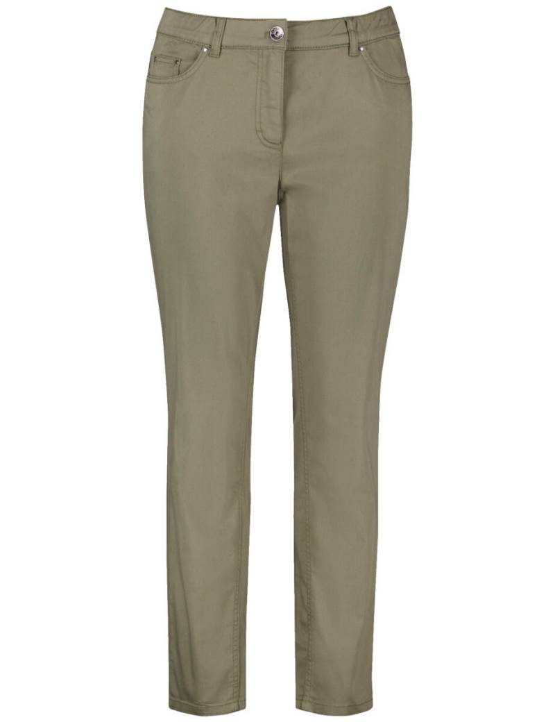 SAMOON - 5-Pocket Jeans Betty grün - Gr. - 42 von SAMOON