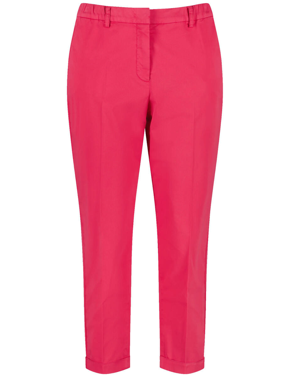 SAMOON - 7/8 Hose aus Baumwoll-Stretch Greta rot - Gr. - 42 von SAMOON