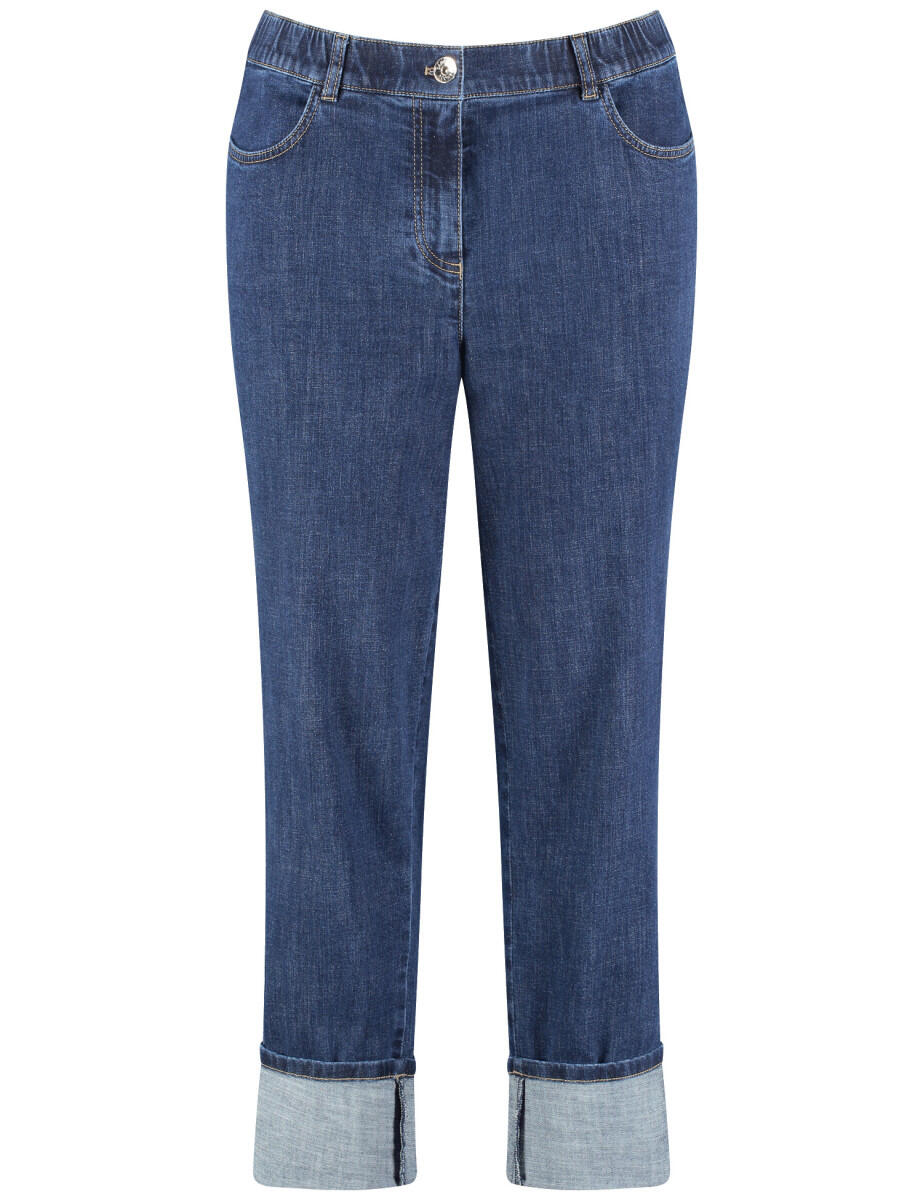 SAMOON - 7/8 Jeans blau - Gr. - 42 von SAMOON