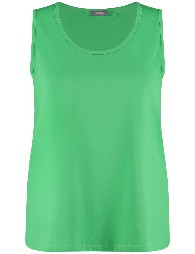 SAMOON - Basic Top green fern - Gr. - 48 von SAMOON