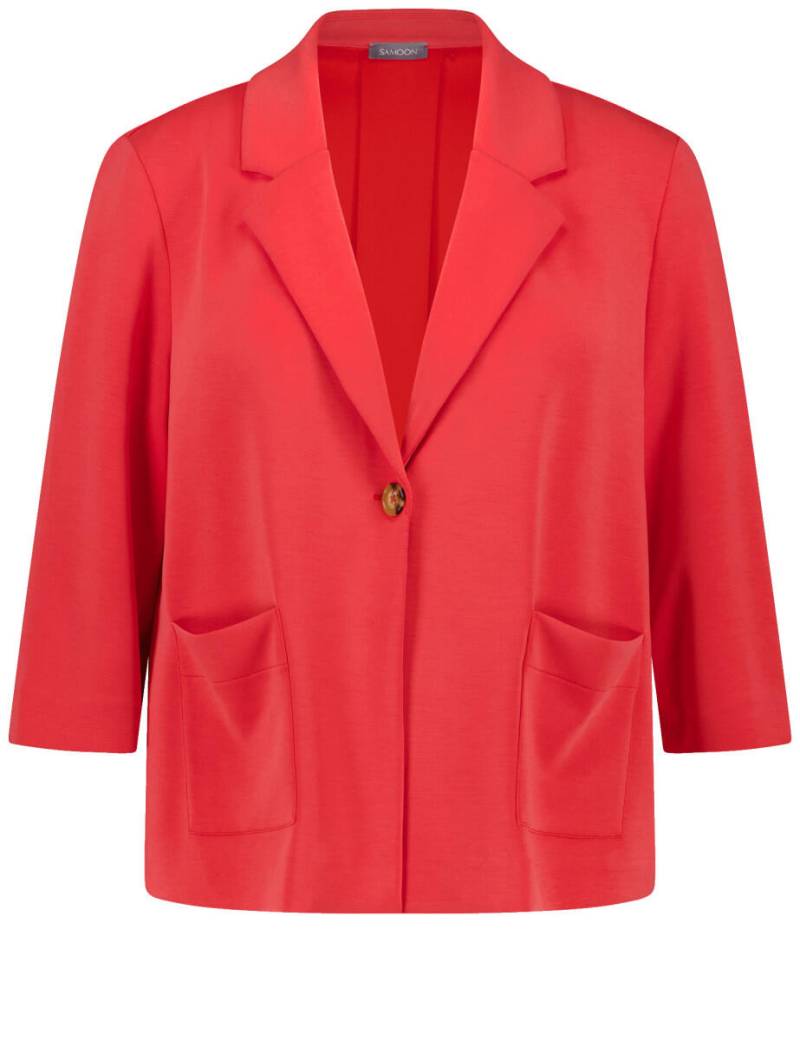 SAMOON - Blazer rot - Gr. - 42 von SAMOON