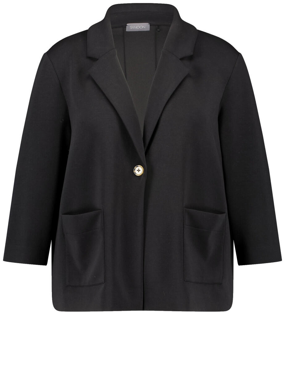 SAMOON - Blazer schwarz - Gr. - 46 von SAMOON