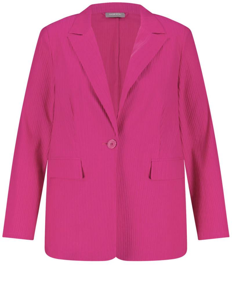 SAMOON - Blazer violet/pink - Gr. - 42 von SAMOON