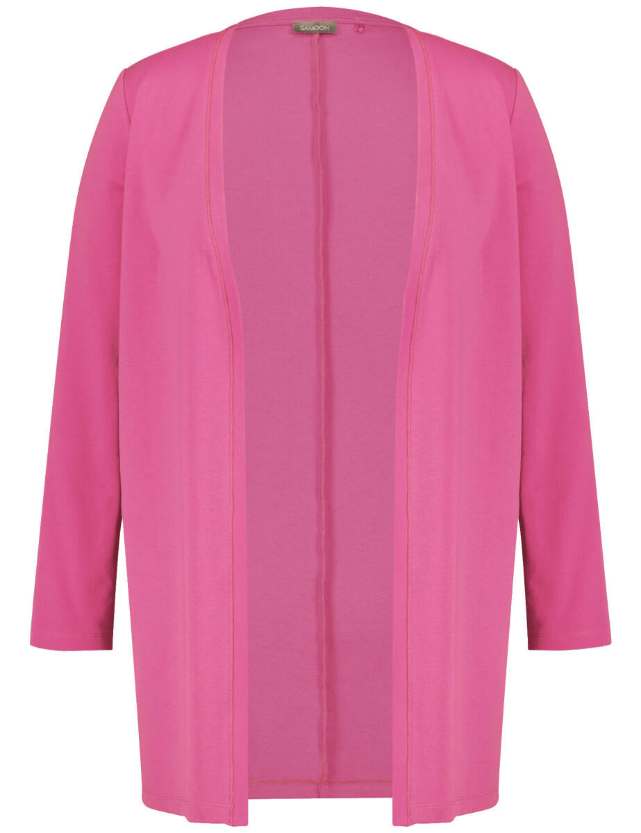 SAMOON - Cardigan violet/pink - Gr. - 42 von SAMOON