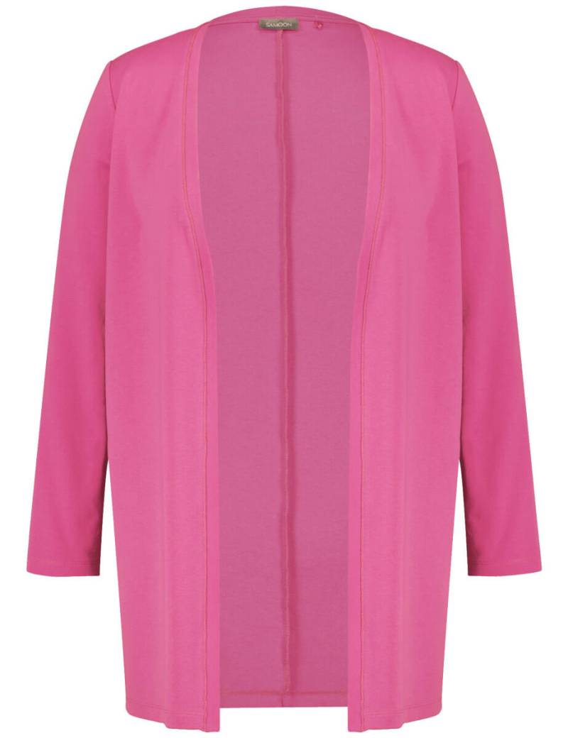 SAMOON - Cardigan violet/pink - Gr. - 42 von SAMOON