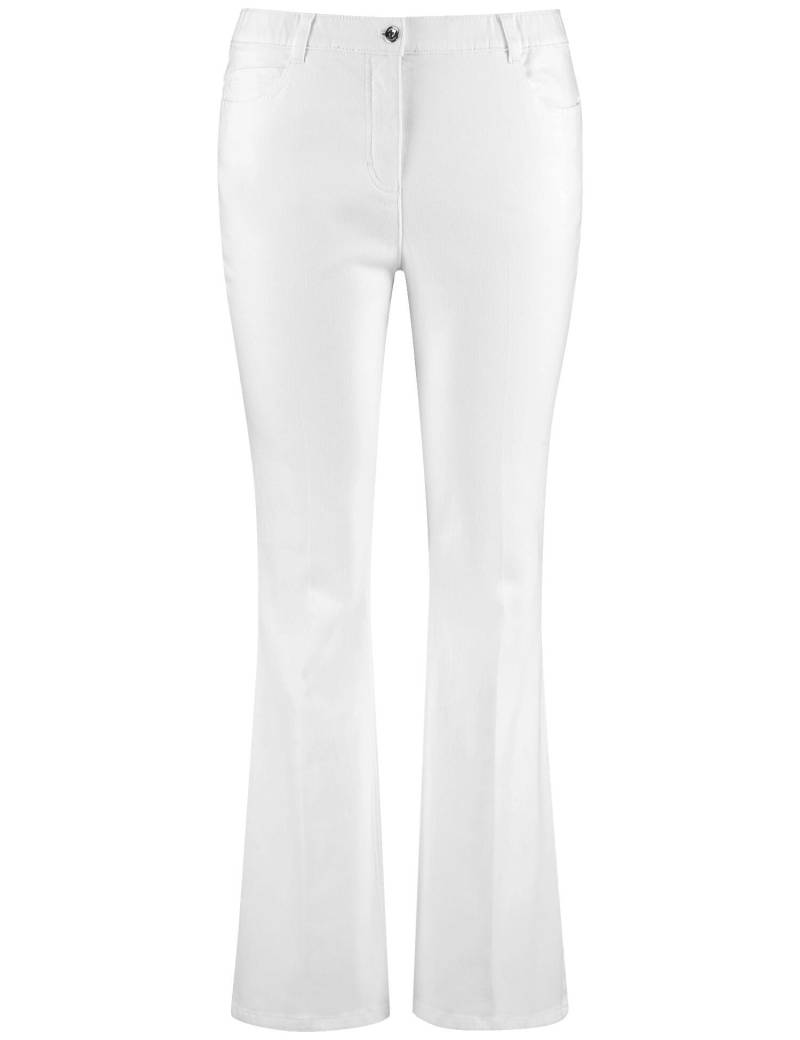 SAMOON - Flared Jeans Betty white - Gr. - 52 von SAMOON