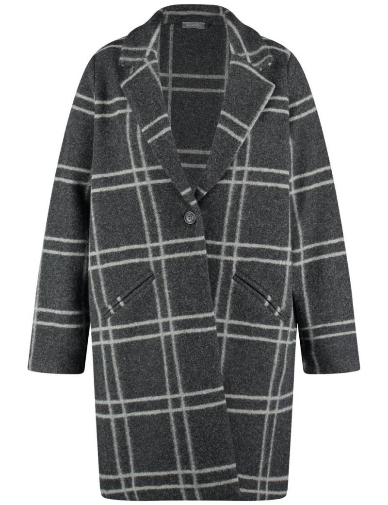 SAMOON - Karojacke grau - Gr. - 42 von SAMOON