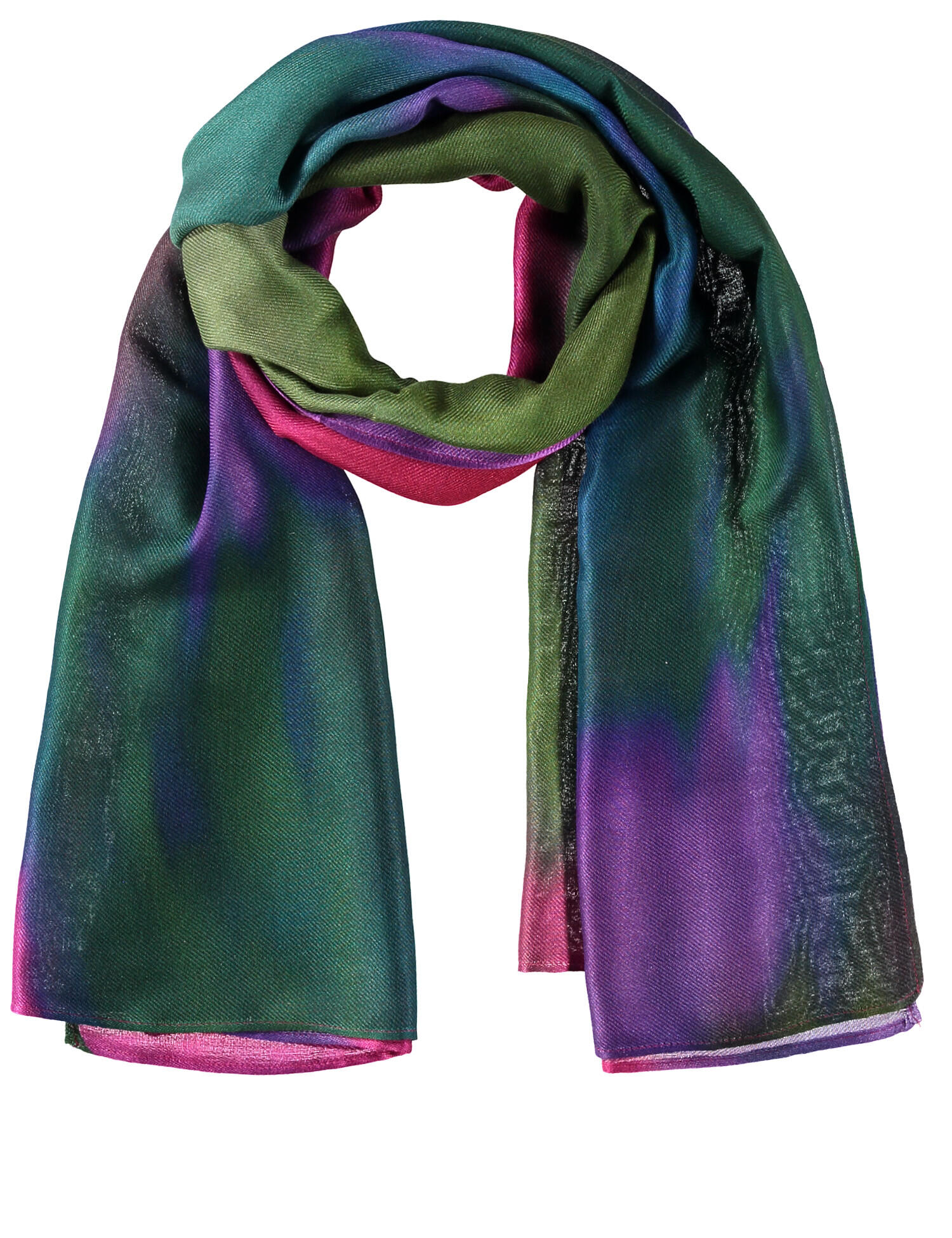 SAMOON - SCHAL dark green gemustert - Gr. - OS von SAMOON