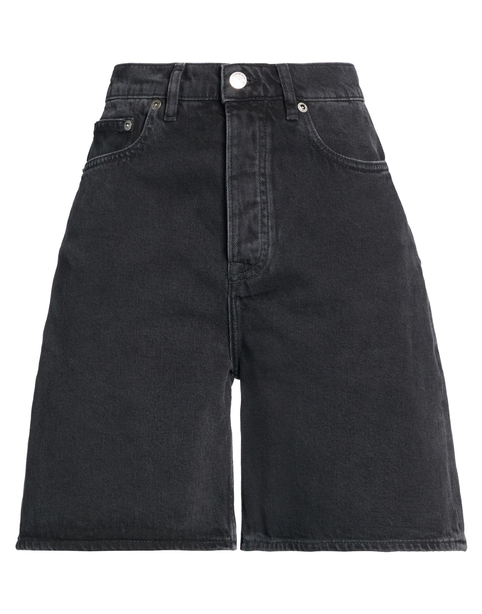 SAMSØE Φ SAMSØE Jeansshorts Damen Schwarz von SAMSØE Φ SAMSØE