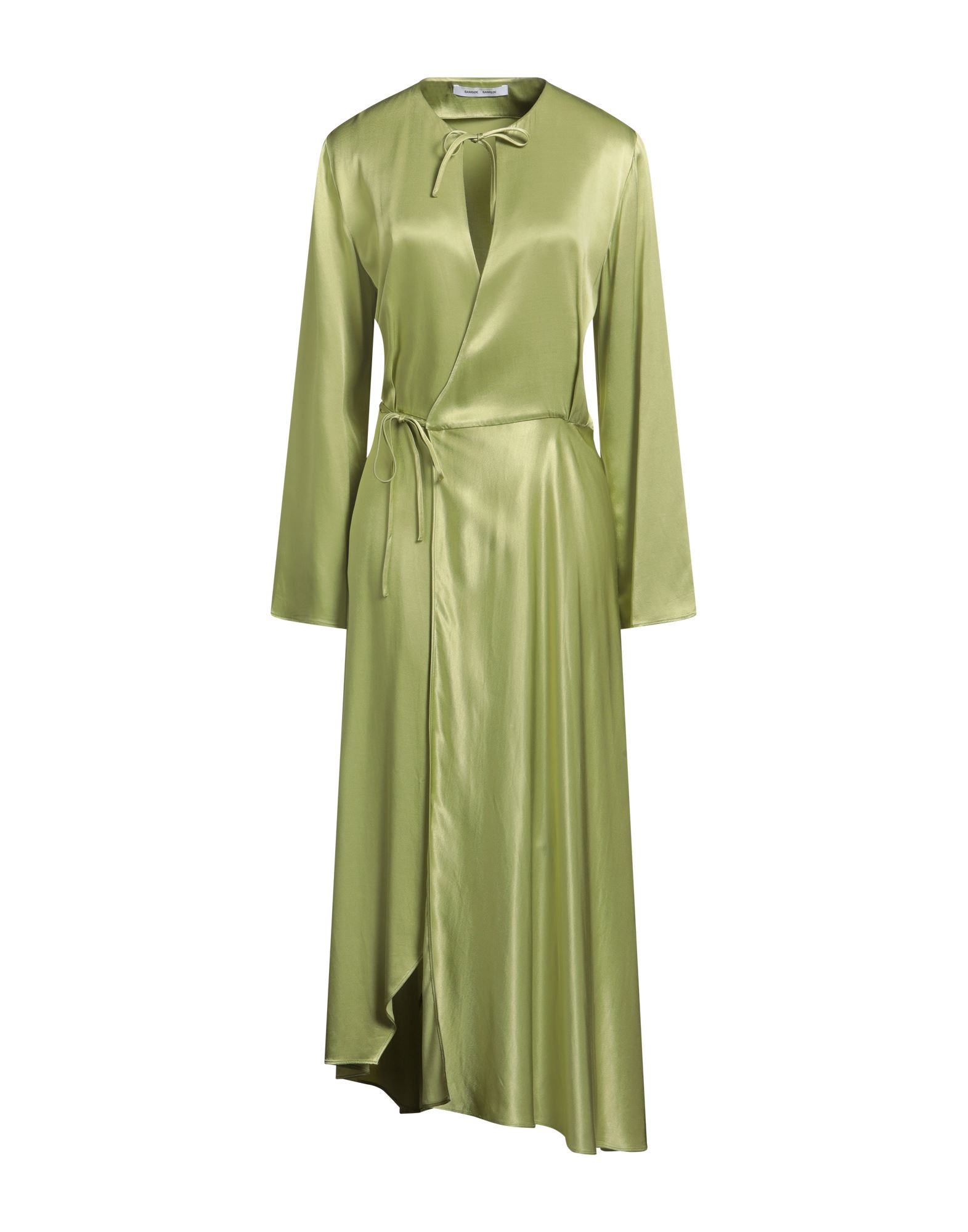 SAMSØE Φ SAMSØE Midi-kleid Damen Limettengrün SAMSØE Φ SAMSØE Midi-kleid Damen Limettengrün von SAMSØE Φ SAMSØE