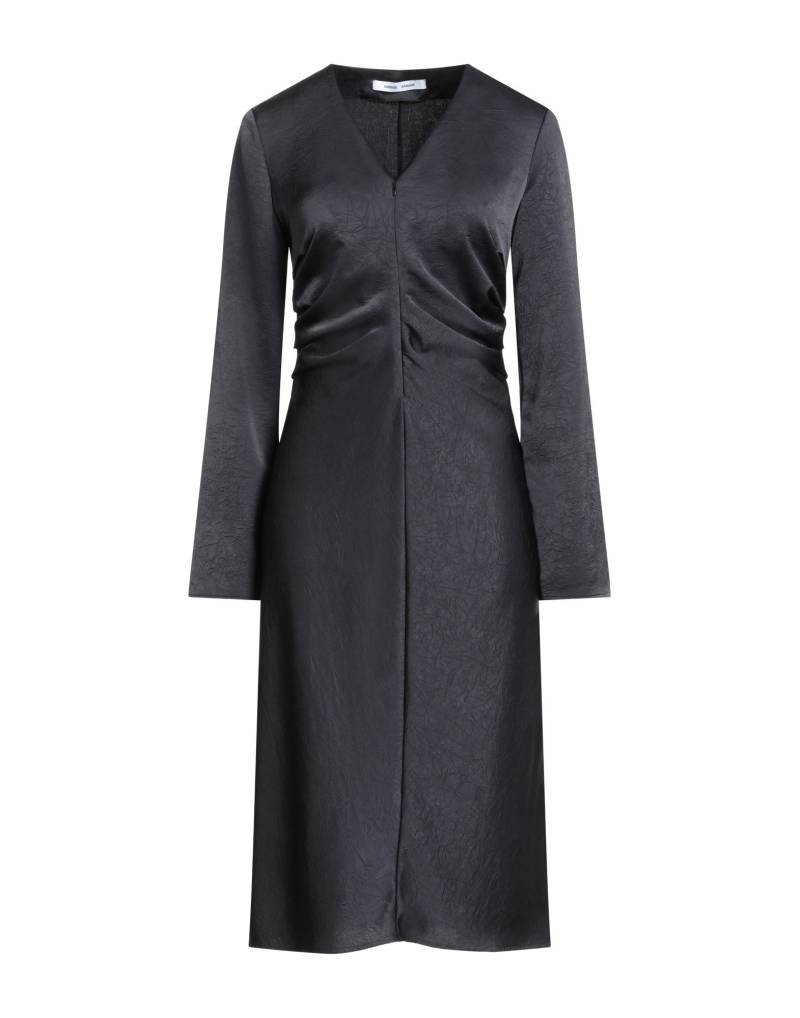 SAMSØE Φ SAMSØE Midi-kleid Damen Schwarz SAMSØE Φ SAMSØE Midi-kleid Damen Schwarz von SAMSØE Φ SAMSØE