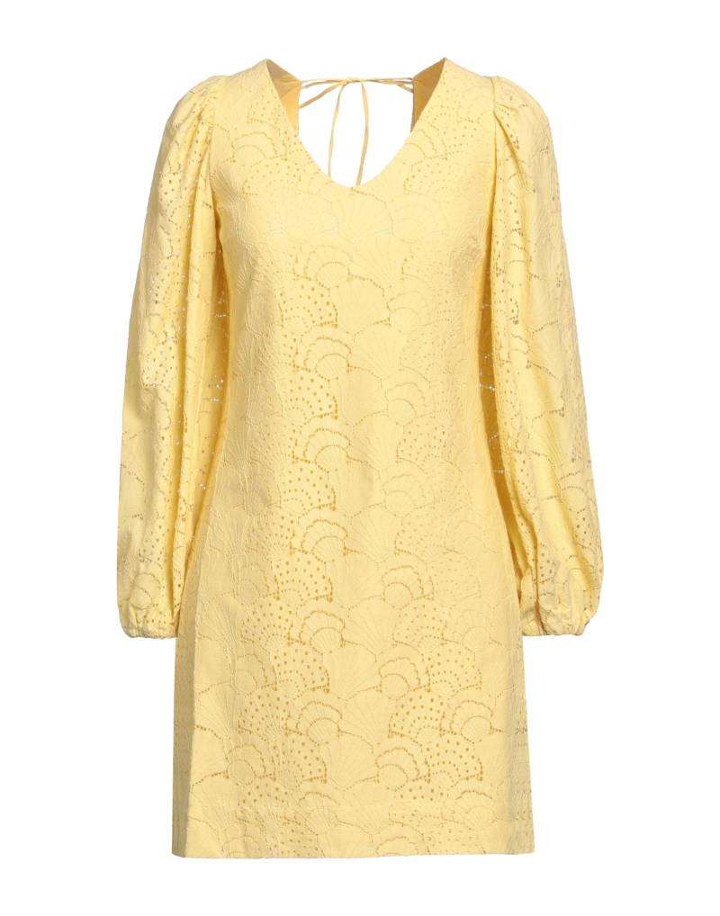 SAMSØE Φ SAMSØE Mini-kleid Damen Gelb von SAMSØE Φ SAMSØE
