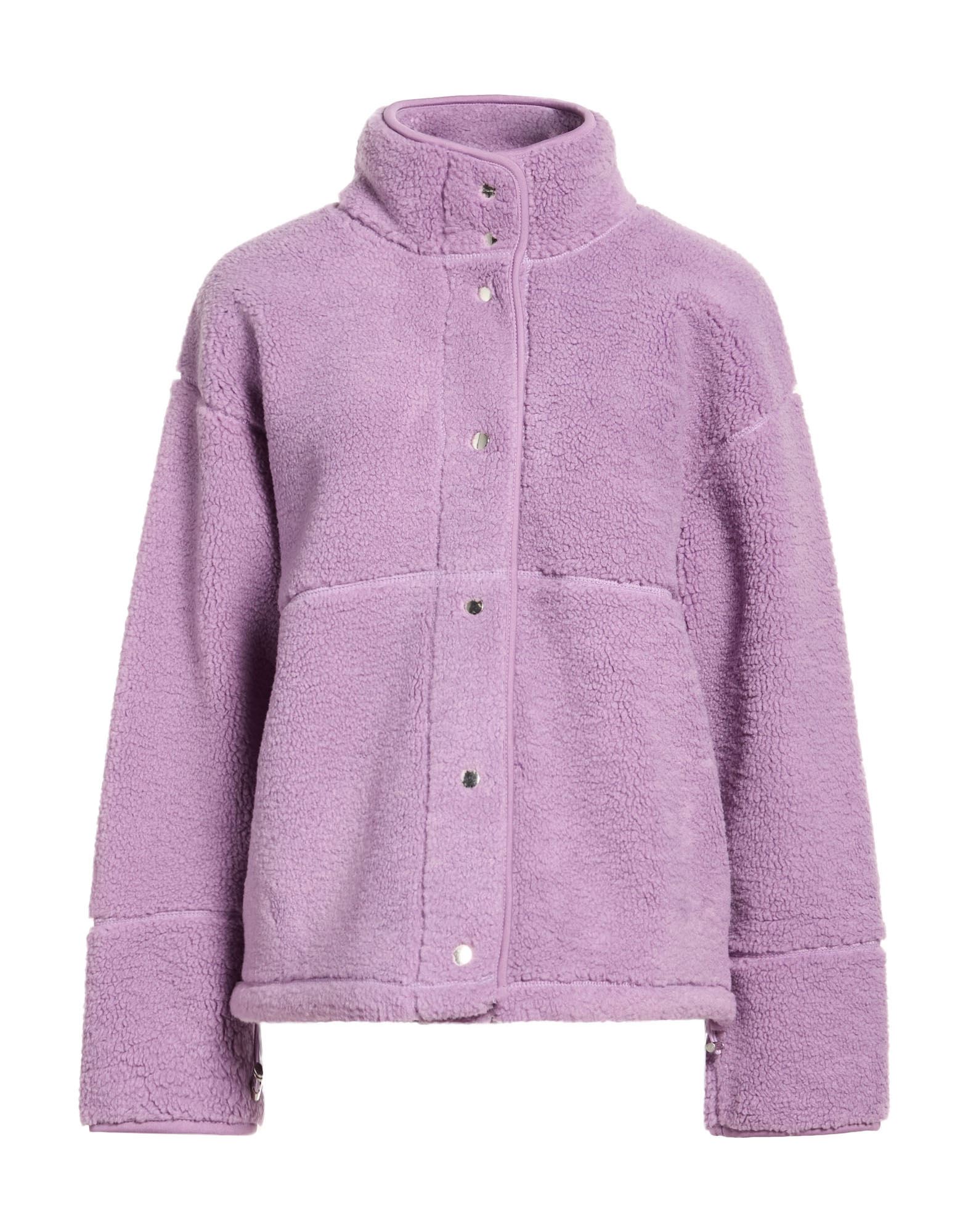 SAMSØE Φ SAMSØE Shearling- & Kunstfell Damen Lila von SAMSØE Φ SAMSØE