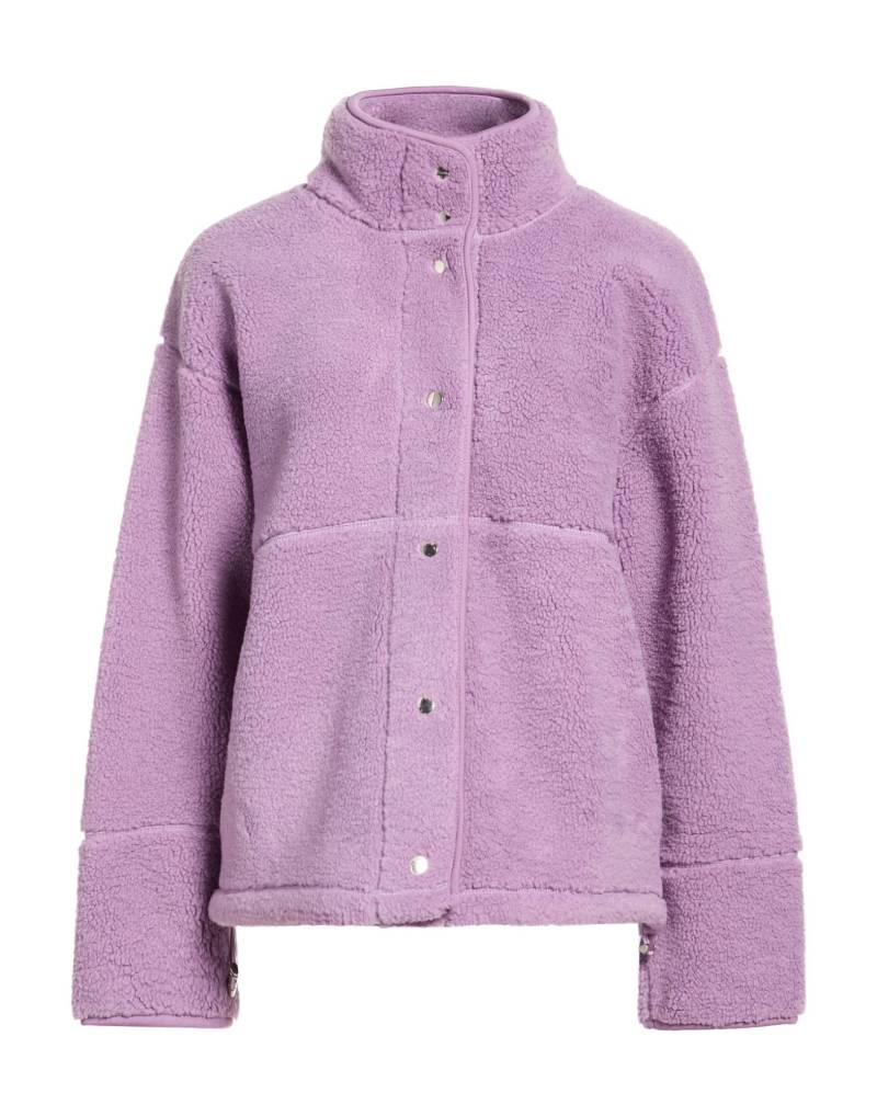 SAMSØE Φ SAMSØE Shearling- & Kunstfell Damen Lila von SAMSØE Φ SAMSØE