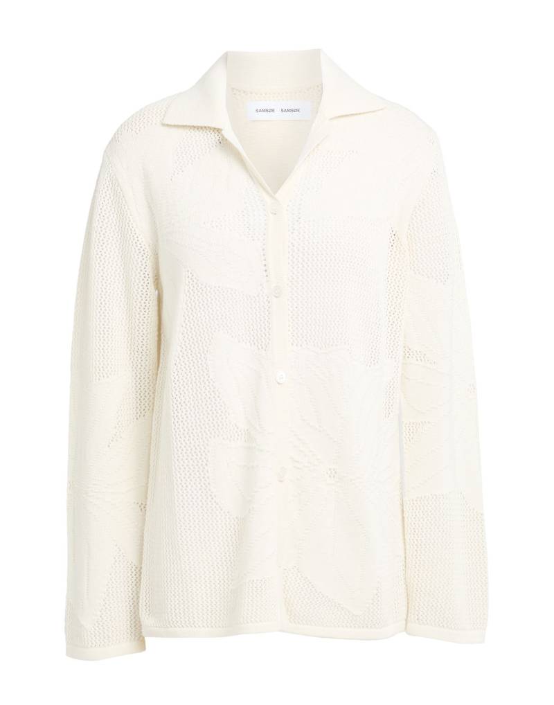 SAMSØE Φ SAMSØE Strickjacke Damen Elfenbein von SAMSØE Φ SAMSØE