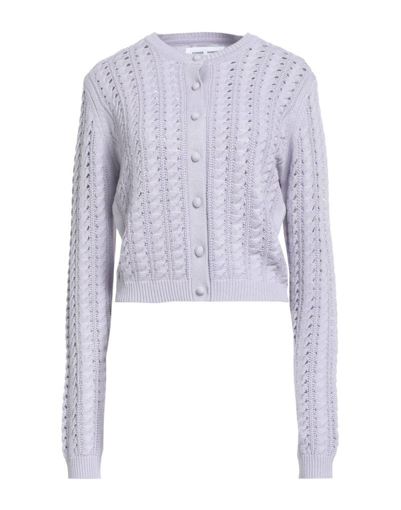 SAMSØE Φ SAMSØE Strickjacke Damen Lila von SAMSØE Φ SAMSØE