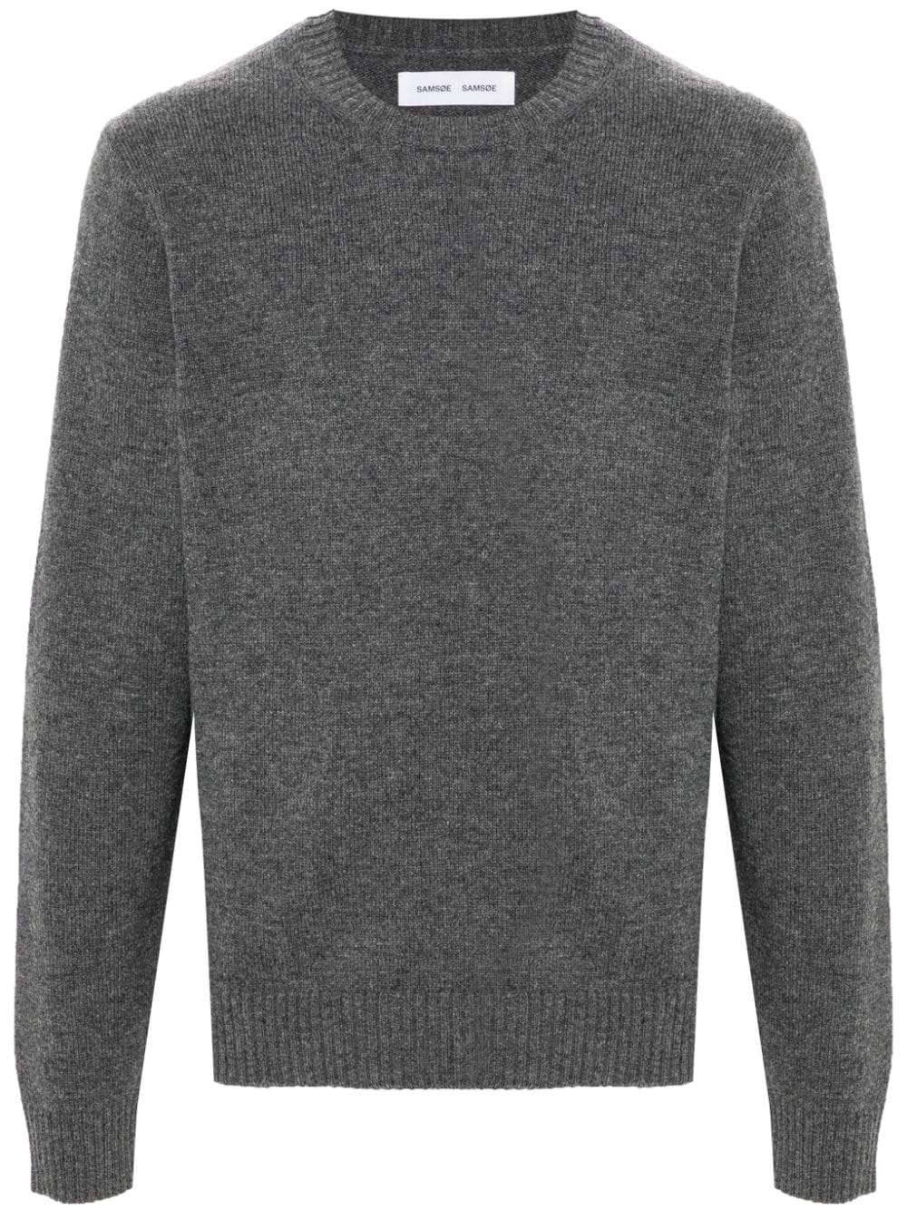 SAMSOE SAMSOE Melierter Sylli Pullover - Grau von SAMSOE SAMSOE