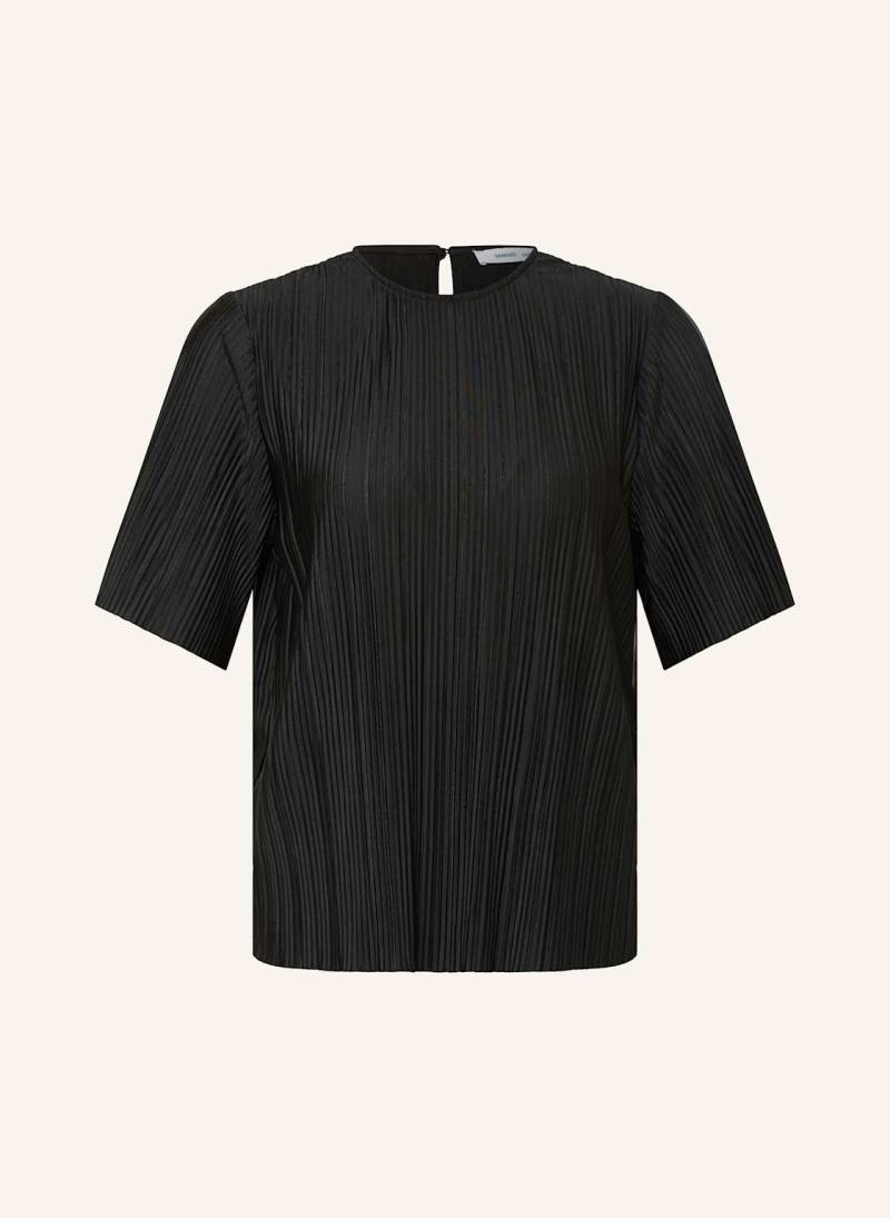 Samsøe  Samsøe Blusenshirt Sauma Mit Plissees schwarz von SAMSØE  SAMSØE