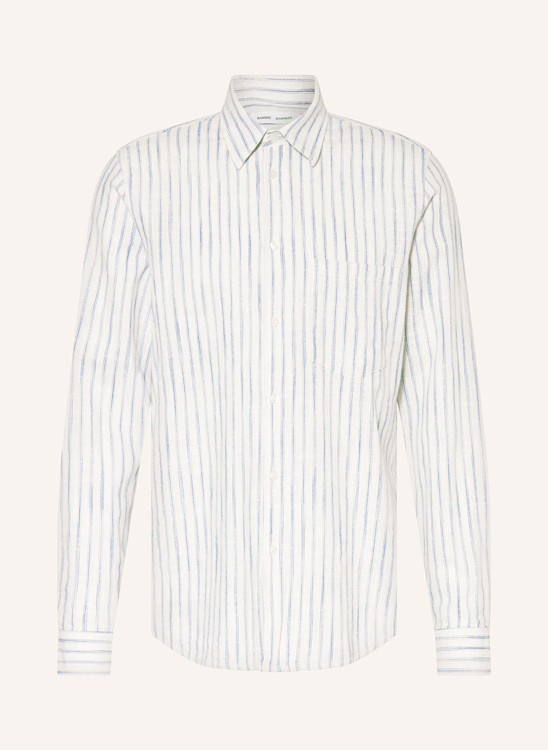 Samsøe Samsøe Hemd Liam Comfort Fit Mit Leinen weiss Samsøe Samsøe Hemd Liam Comfort Fit Mit Leinen weiss von SAMSØE SAMSØE