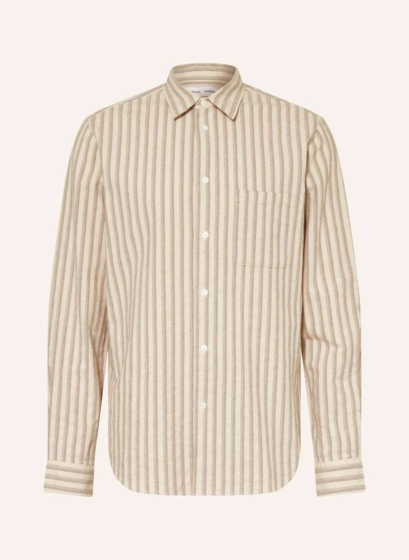 Samsøe  Samsøe Hemd Saliam Comfort Fit beige von SAMSØE  SAMSØE