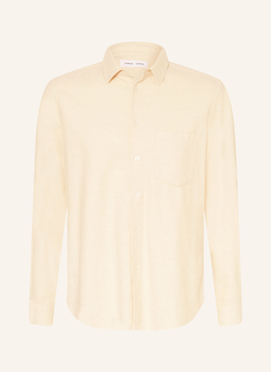 Samsøe  Samsøe Hemd Saliam Regular Fit beige von SAMSØE  SAMSØE