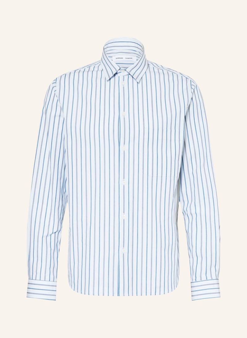 Samsøe  Samsøe Hemd Saryan Comfort Fit blau von SAMSØE  SAMSØE